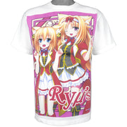 Vintage (Printstar) - Ryus Girls Deadstock T-Shirt 1990s Large Vintage Retro