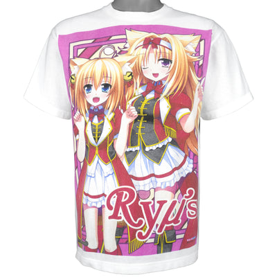 Vintage (Printstar) - Ryu's Anime Graphic T-Shirt 2000s Large