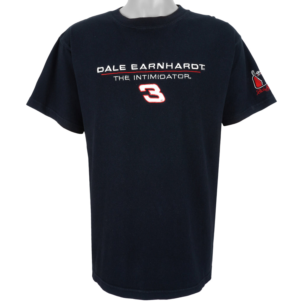 NASCAR (Chase) - Dale Earnhardt  #3, Intimidator Spell-Out T-Shirt 1990s Medium Vintage Retro 