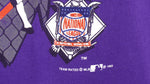 MLB (Team Rated) - Colorado Rockies Spell-Out T-Shirt 1993 X-Large Vintage Retro Baseball