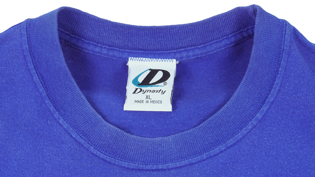 NFL (Dynasty) - Indianapolis Colts Spell-Out T-Shirt 1990s X-Large Vintage Retro