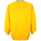 Nike - Yellow Classic Crew Neck Sweatshirt 1990s Large Vintage Retro