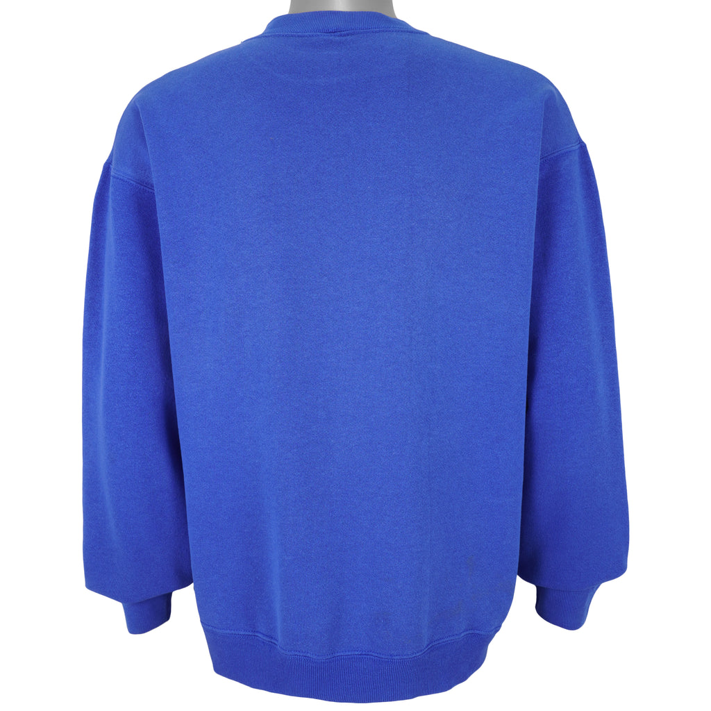 NHL - St. Louis Blues Spell-Out Sweatshirt 1990s Large Vintage Retro
