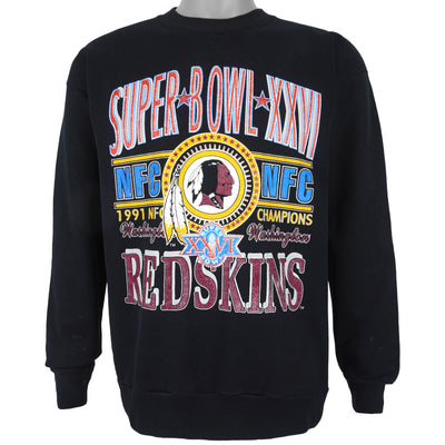 NFL (Tultex) - Washington Redskins, NFC Champs Crew Neck Sweatshirt 1991 Large