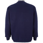 Vintage (Artex) - Blue Wolfe, Wildlife Fund Crew Neck Sweatshirt 1990s Large Vintage Retro