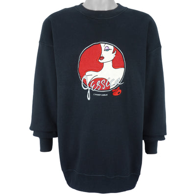 Disney - Who Framed Roger Rabbit Jessica Embroidered Sweatshirt 1980s X-Large