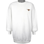 Vintage (Jerzees) - Tiger Embroidered Crew Neck Sweatshirt 1990s X-Large Vintage Retro