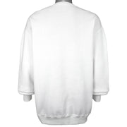 Vintage (Jerzees) - Tiger Embroidered Crew Neck Sweatshirt 1990s X-Large Vintage Retro