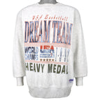 NBA (CSA) - USA Basketball Dream Team Crew Neck Sweatshirt 1992 Large Vintage Retro Basketball