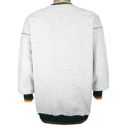 NFL (Legend) - Green Bay Packers Crew Neck Sweatshirt 1990s Large Vintage Retro Football