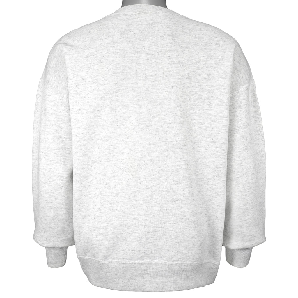 NHL (Nutmeg) - Chicago Blackhawks Crew Neck Sweatshirt 1990s Large Vintage Retro Hockey