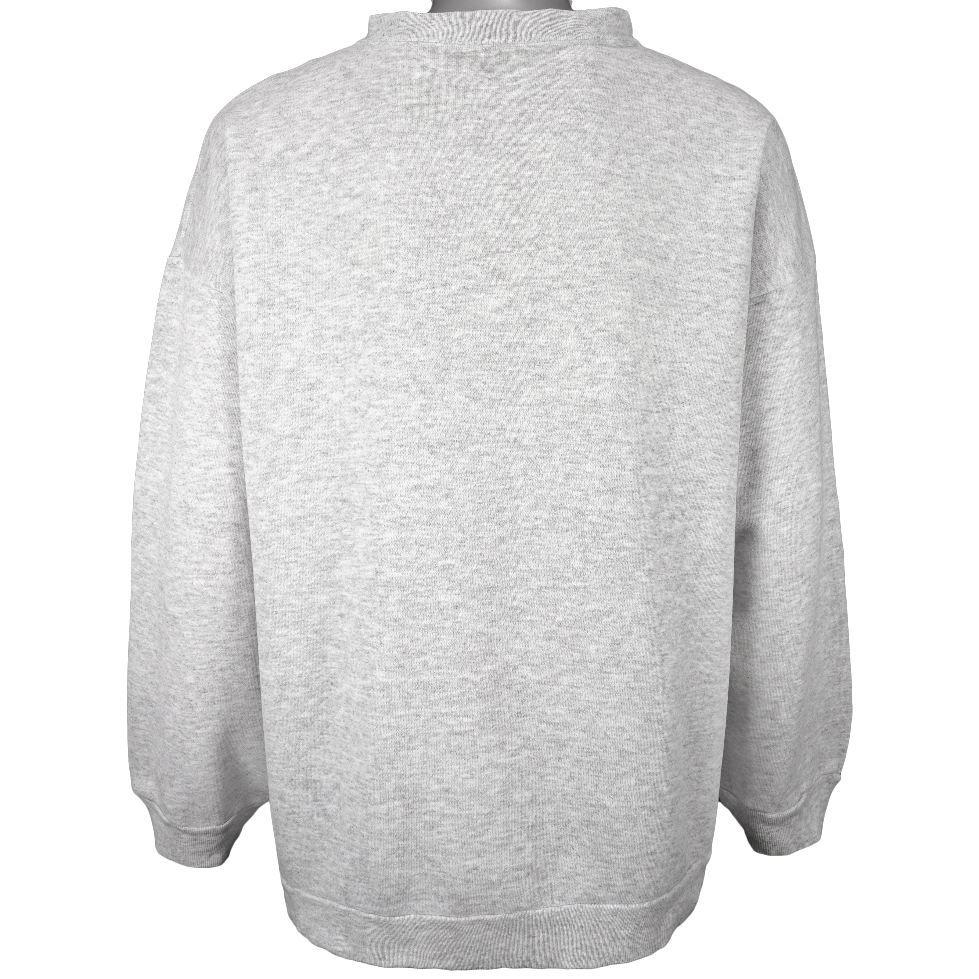 NFL (Logo 7) - New York Giants Spell-Out Sweatshirt 1995 XX-Large Vintage Retro Football
