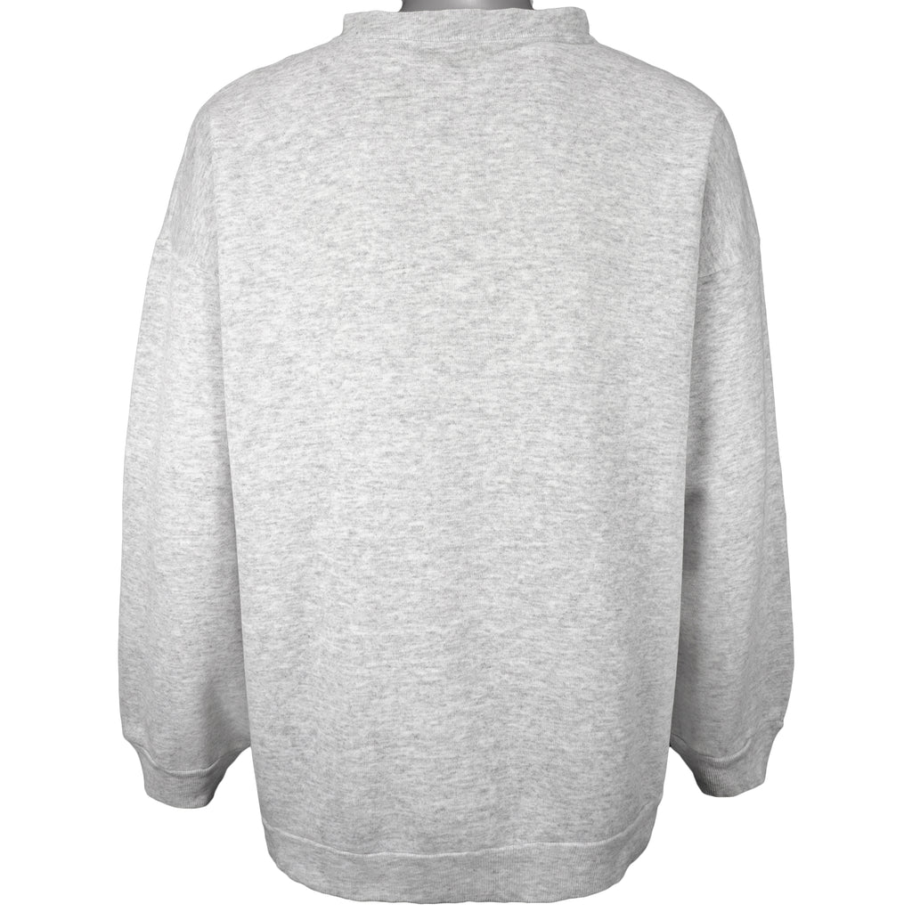 NFL (Logo 7) - New York Giants Spell-Out Sweatshirt 1995 XX-Large Vintage Retro Football
