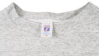NFL (Logo 7) - New York Giants Spell-Out Sweatshirt 1995 XX-Large Vintage Retro