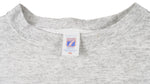 NFL (Logo 7) - New York Giants Spell-Out Sweatshirt 1995 XX-Large Vintage Retro