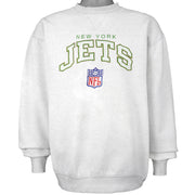 Champion - New York Jets Embroidered Sweatshirt 1990s X-Large Vintage Retro Football