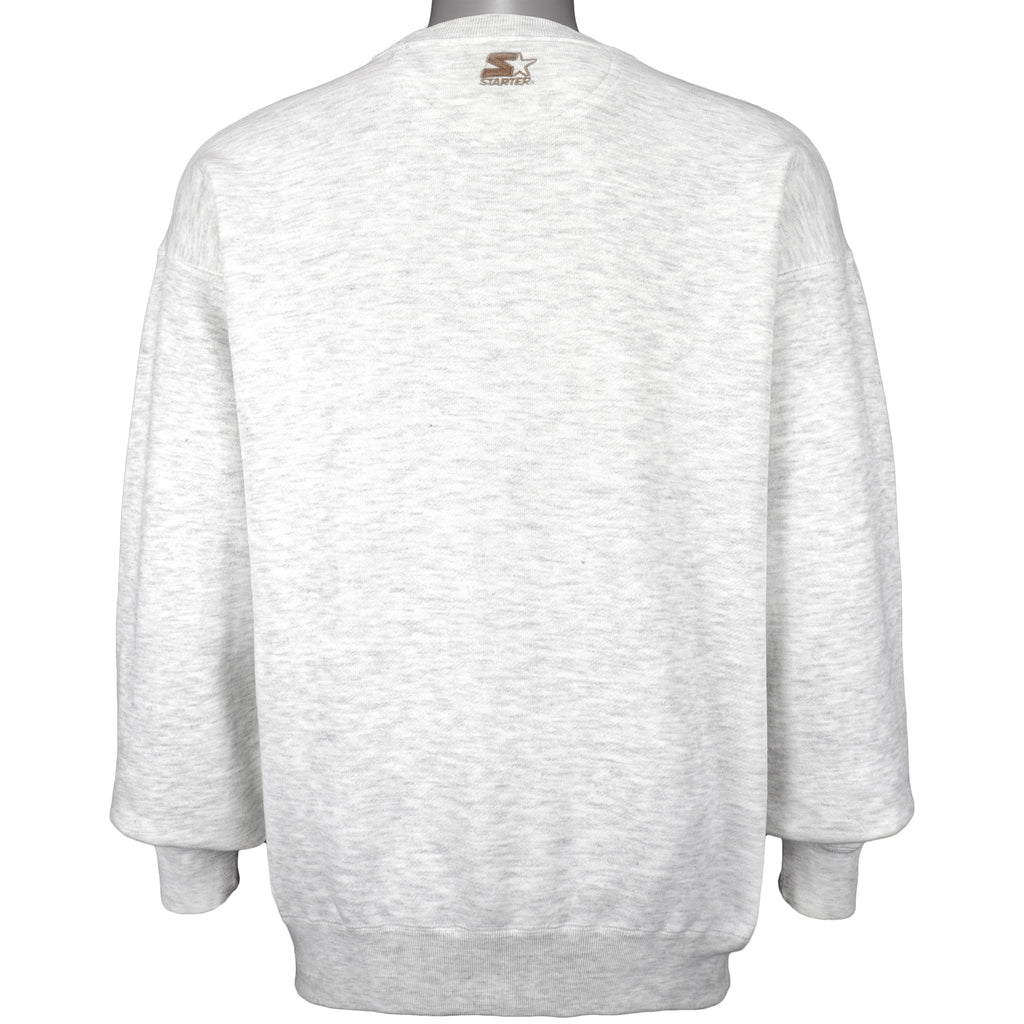 Starter - New England Patriots Crew Neck Sweatshirt 1993 Medium Vintage Retro Football
