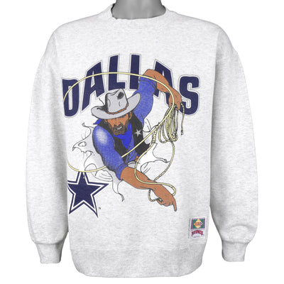 NFL (Nutmeg) - Dallas Cowboys Breakout Sweatshirt 1993 Large