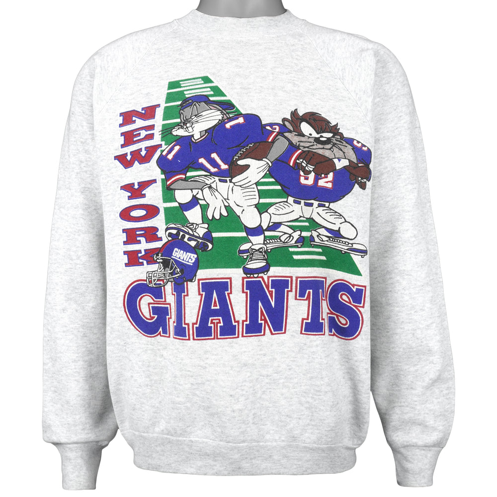 NFL - New York Giants X Looney Tunes Crew Neck Sweatshirt 1990s Large Vintage Retro Football