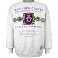 NFL (Nutmeg) - New York Giants Crew Neck Sweatshirt 1990s X-Large Vintage Retro Football
