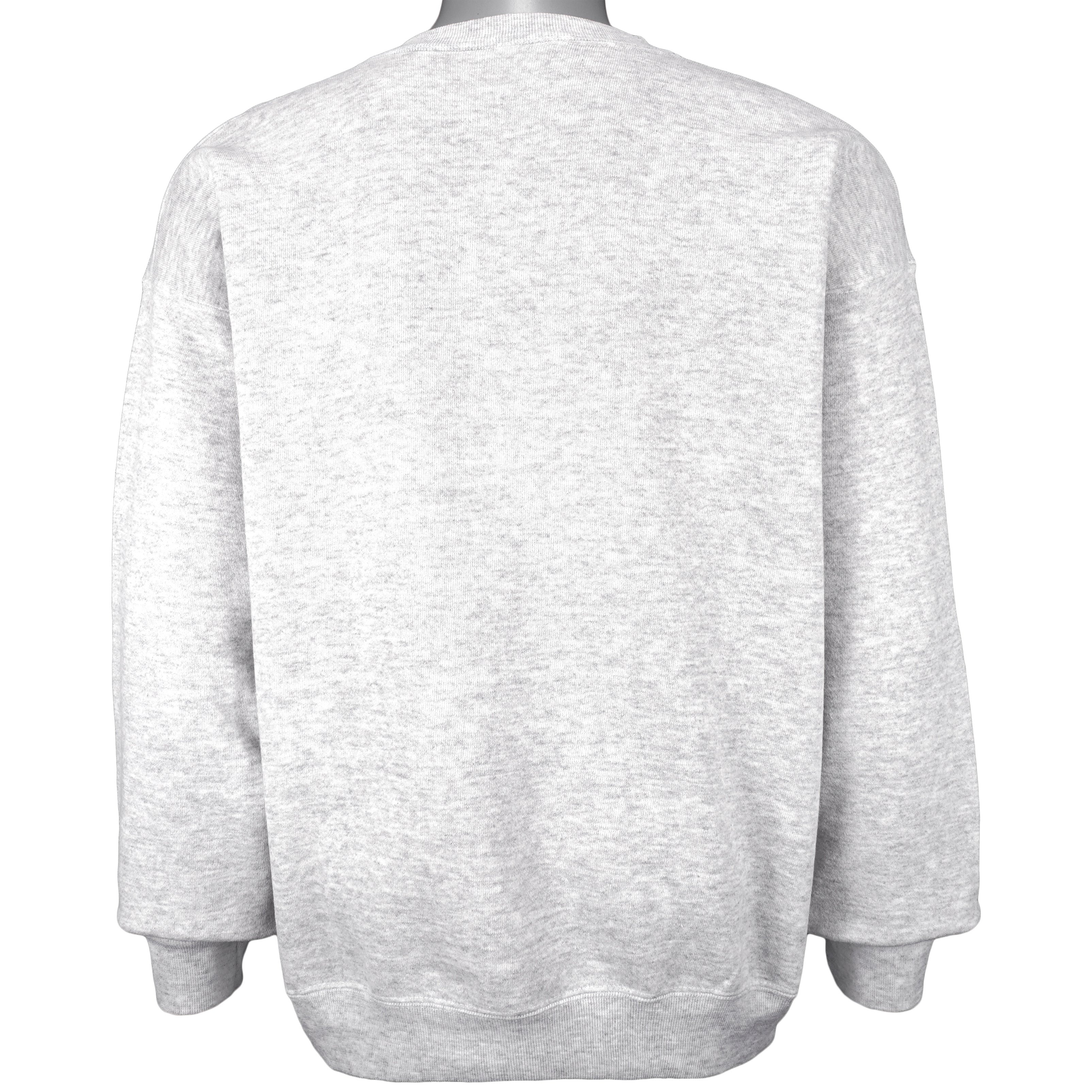 NFL (Nutmeg) - New York Giants Crew Neck Sweatshirt 1990s X-Large Vintage Retro Football