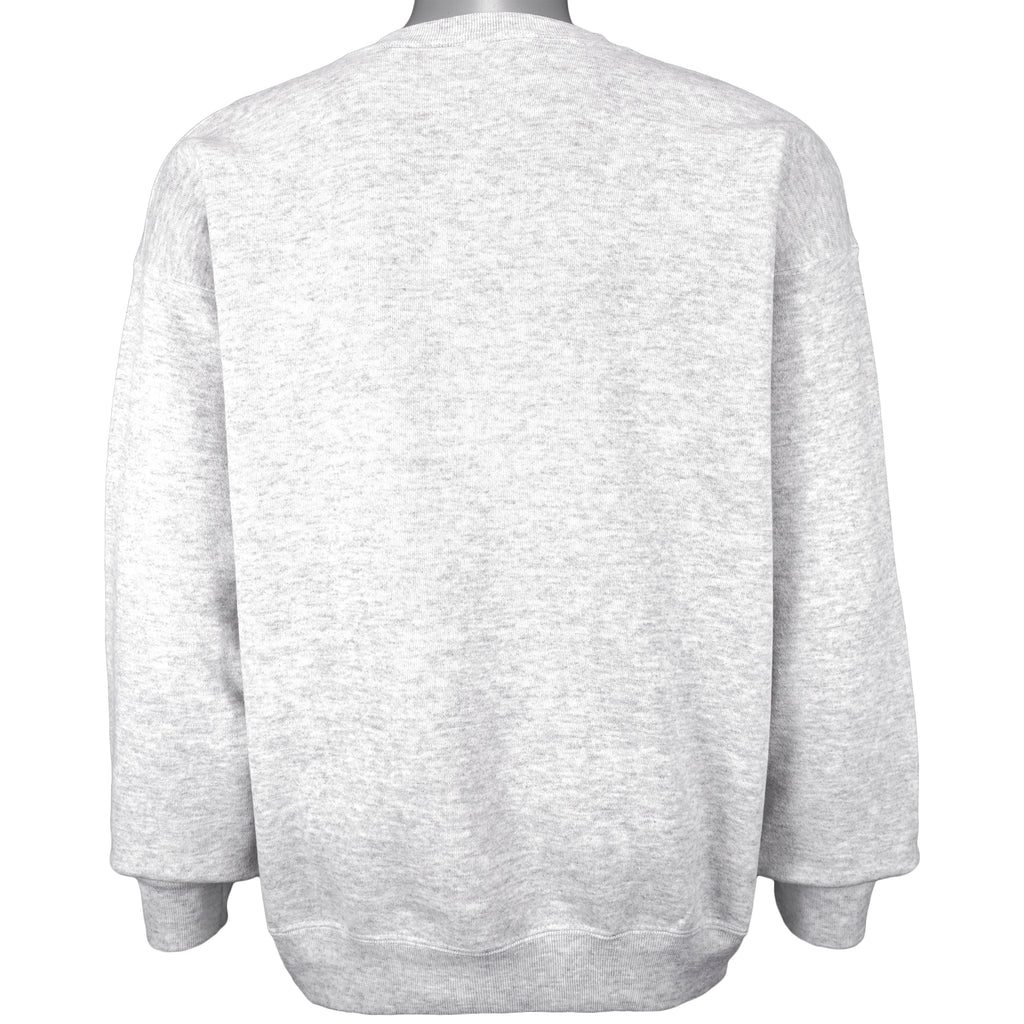 NFL (Nutmeg) - New York Giants Crew Neck Sweatshirt 1990s X-Large Vintage Retro Football