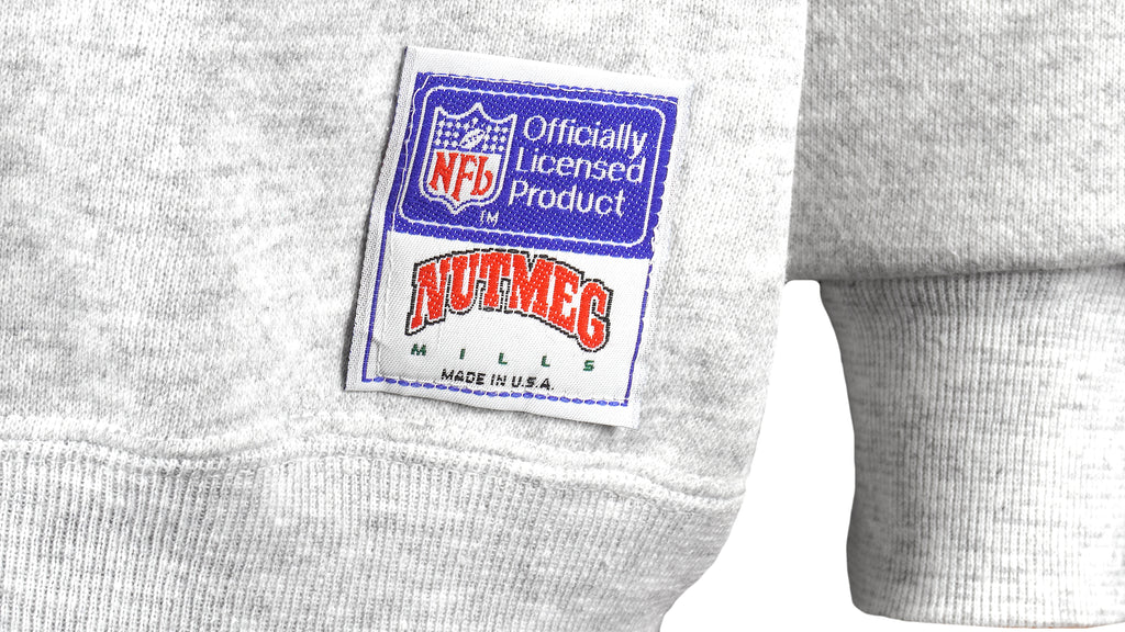 NFL (Nutmeg) - New York Giants Crew Neck Sweatshirt 1990s X-Large Vintage Retro