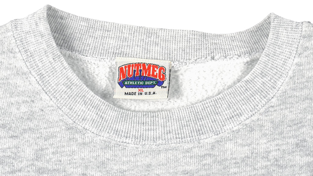 NFL (Nutmeg) - New York Giants Crew Neck Sweatshirt 1990s X-Large Vintage Retro 