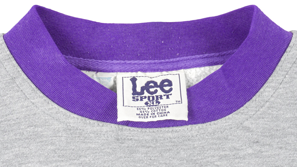 NFL (Lee) - Minnesota Vikings Embroidered Crew Neck Sweatshirt 1990s X-Large Vintage Retro Football