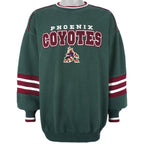 NHL (Lee) - Phoenix Coyotes Crew Neck Sweatshirt 1990s X-Large  Vintage Retro Hockey