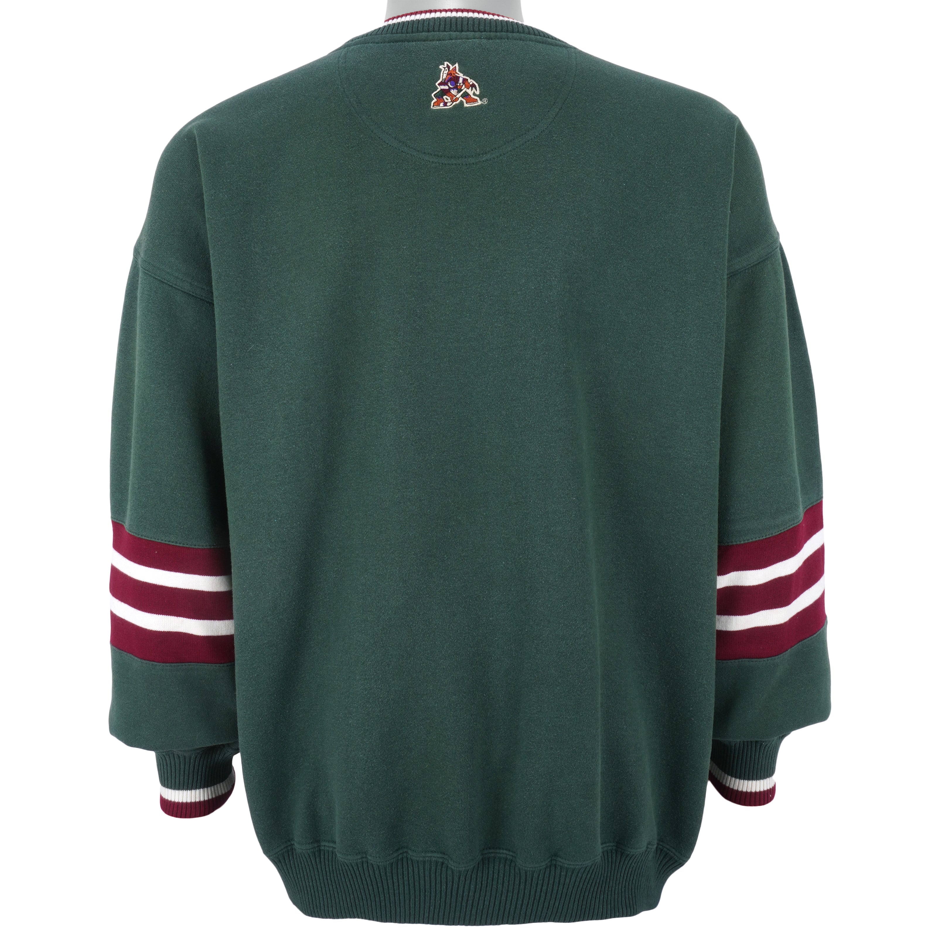 90's Phoenix Coyotes Logo 7 NHL Crewneck Sweatshirt Size Medium