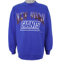 NFL (Nutmeg) - New York Giants Crew Neck Sweatshirt 1993 X-Large Vintage Retro Football