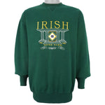 NCAA (Mid West) - Notre Dame Fighting Irish Sweatshirt 1990s Large Vintage Retro Football College