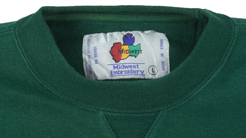 NCAA (Mid West) - Notre Dame Fighting Irish Sweatshirt 1990s Large Vintage Retro Football College