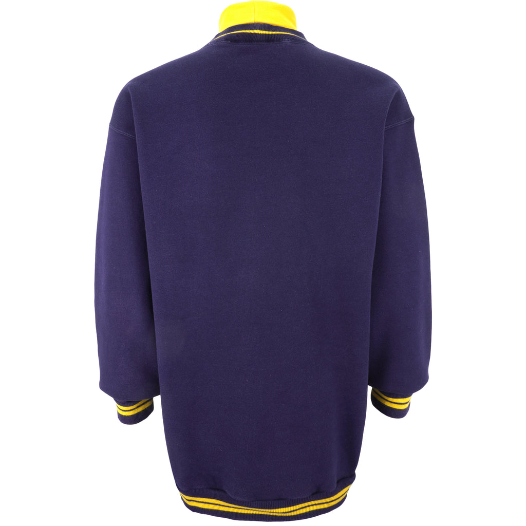 NCAA (The Game) - Notre Dame Fighting Irish Spell-Out Sweatshirt 1990s Large Vintage Retro Football