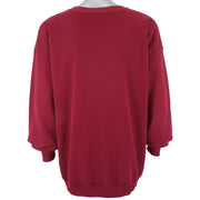 Vintage - Red Mountain Lion Crew Neck Sweatshirt 1990s XX-Large Vintage Retro
