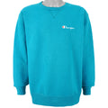 Champion - Blue Classic Crew Neck Sweatshirt 1990s X-Large Vintage Retro