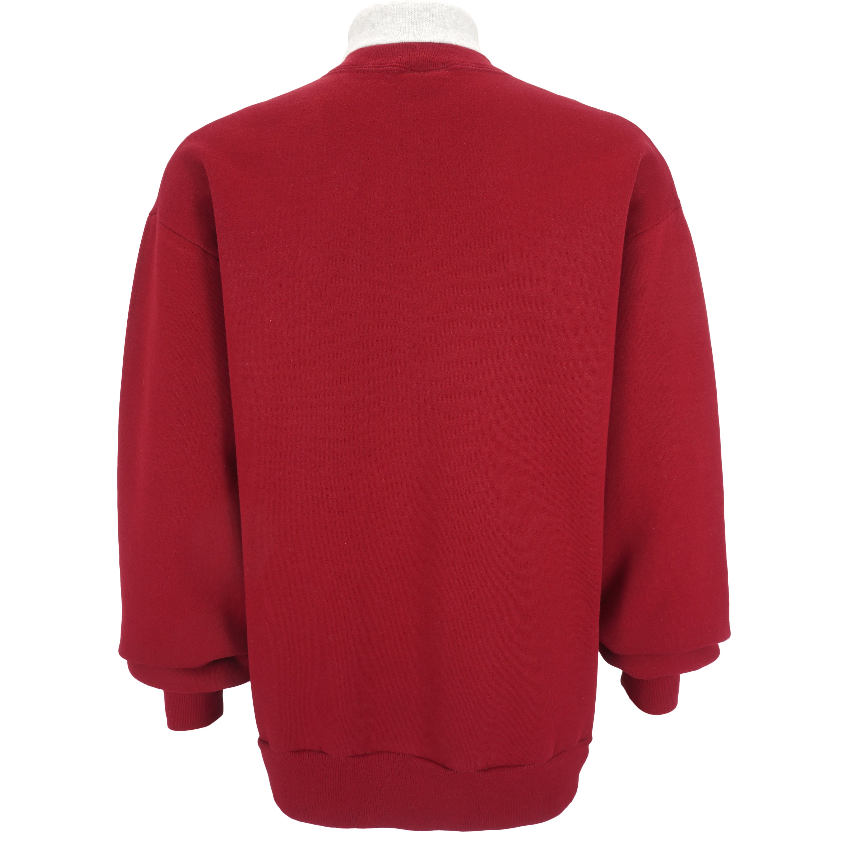 NFL (Chalk Line) - San Francisco 49ers Spell-Out Sweatshirt 1990s Large Vintage Retro Football
