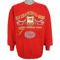 NFL (Nutmeg) - San Francisco 49ers Spell-Out Sweatshirt 1990s Large Vintage Retro Football
