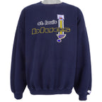 NHL (Logo Athletic) - St. Louis Blues Spell-Out Sweatshirt 1990s X-Large Vintage Retro Hockey