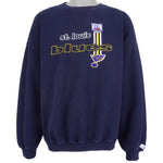NHL (Logo Athletic) - St. Louis Blues Spell-Out Sweatshirt 1990s X-Large Vintage Retro Hockey