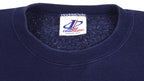 NHL (Logo Athletic) - St. Louis Blues Spell-Out Sweatshirt 1990s X-Large Vintage Retro Hockey