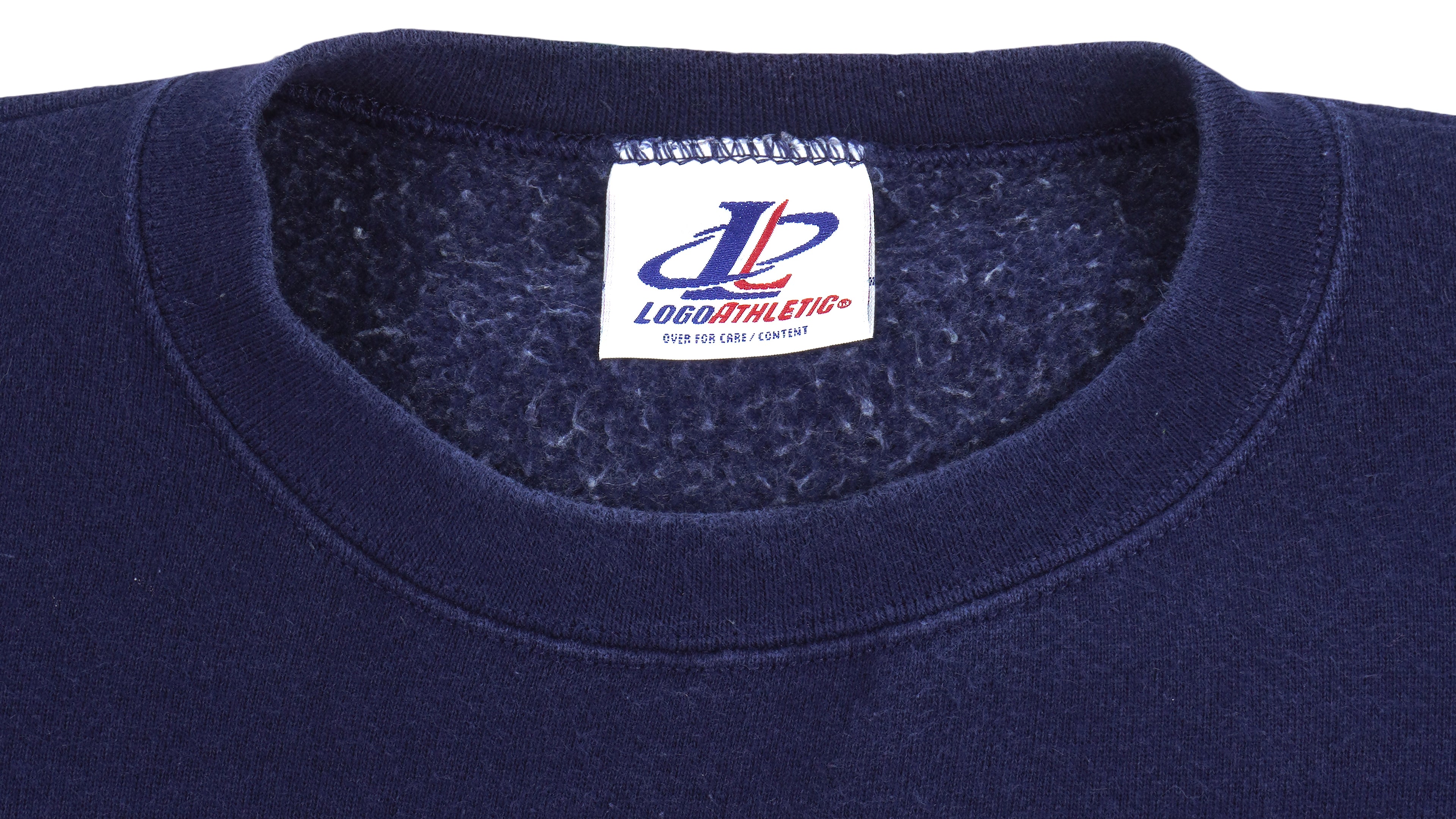 NHL (Logo Athletic) - St. Louis Blues Spell-Out Sweatshirt 1990s X-Large Vintage Retro Hockey
