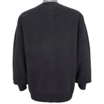 NFL (Lee) - Oakland Raiders Big Logo Crew Neck Sweatshirt 1990s Large Vintage Retro Football