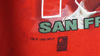 NFL (Salem) -49ers, Steve Young Spell-Out T-Shirt 1995 Large Vintage Retro