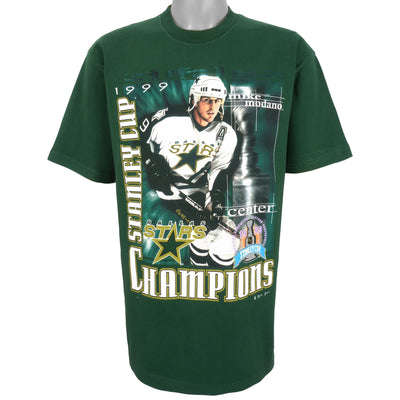 NHL (Sport Attack) - Dallas Stars, Mike Modano T-Shirt 1999 Large