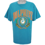 NFL (Nutmeg) - Miami Dolphins T-Shirt 1993 X-Large