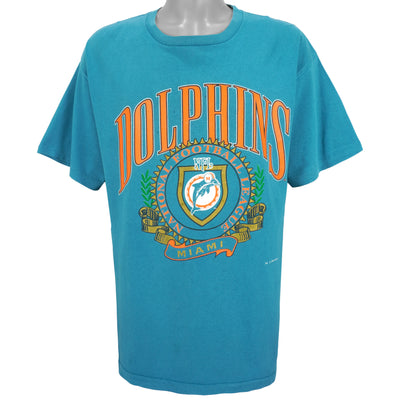 NFL (Nutmeg) - Miami Dolphins T-Shirt 1993 X-Large