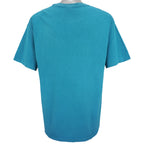 NFL (Nutmeg) - Miami Dolphins Spell-Out T-Shirt 1993 X-Large Vintage Retro Football