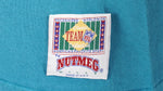NFL (Nutmeg) - Miami Dolphins Spell-Out T-Shirt 1993 X-Large Vintage Retro